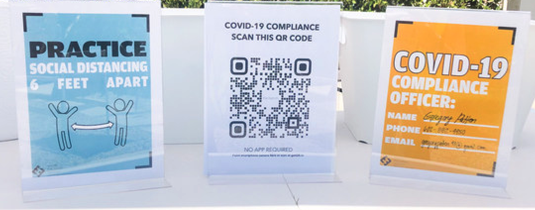 COVID compliance in film shooting