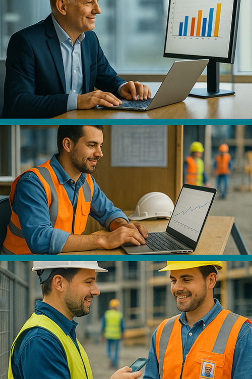 Workforce Management Data role-based benefits collage