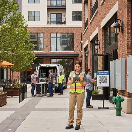 digital check in benefits for facility managers